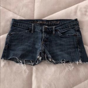 Abercrombie & Fitch Distressed Denim Jean Shorts